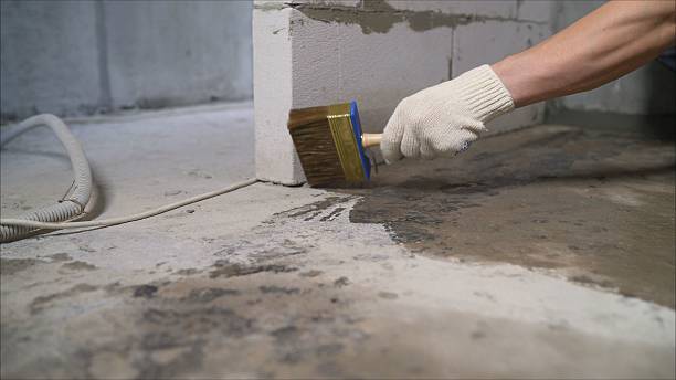 SJ Waterproofing Pros Interior Drainage System coverage map for Mount Hope, KS and surrounding area